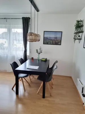 Grundriss der Unterkunft Ferienwohnung Appartement Bad Bergzabern mit Schwimmbad und Sauna