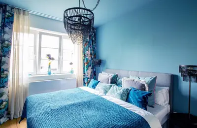 Ein Bett oder Betten in einem Zimmer der Unterkunft Adlerlodge - Ferienhaus