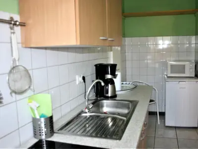Küche/Küchenzeile in der Unterkunft TerasenAppartement