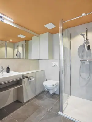 Ein Badezimmer in der Unterkunft Hotel Bad Dürkheim