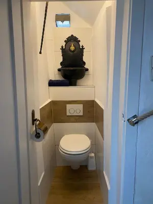 Ein Badezimmer in der Unterkunft Ferienwohnung Obergasse