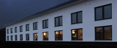 Das Gebäude in dem sich das Hotel befindet