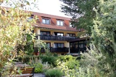 Ein Garten an der Unterkunft Hotel-Residenz Immenhof