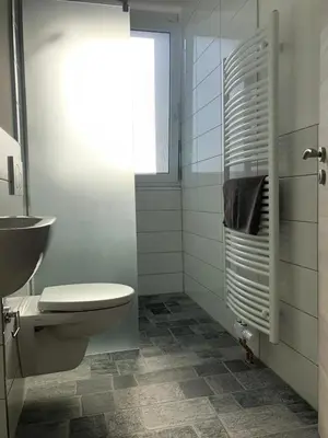 Ein Badezimmer in der Unterkunft Pension Gästehaus Kautz