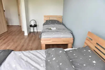 Grundriss der Unterkunft Sonnenscheinhaus Wohnung 2
