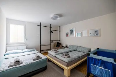 Ein Bett oder Betten in einem Zimmer der Unterkunft KAwaii- Big island in central location