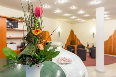 Ein Sitzbereich in der Unterkunft Trip Inn Bristol Hotel Mainz