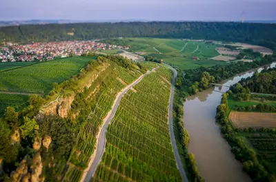Naturlandschaft in der Nähe des Hotels