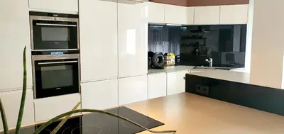 Küche/Küchenzeile in der Unterkunft gemütliches Privatzimmer in Mannheims Stadtmitte