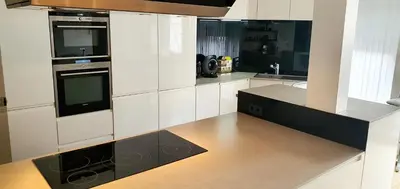 Küche/Küchenzeile in der Unterkunft gemütliches Privatzimmer in Mannheims Stadtmitte