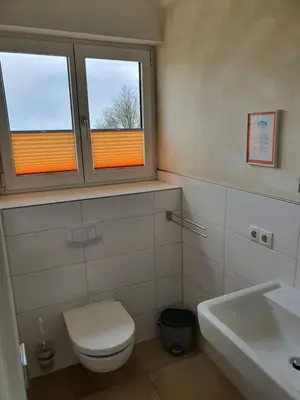 Ein Badezimmer in der Unterkunft Weinhaus Paradies