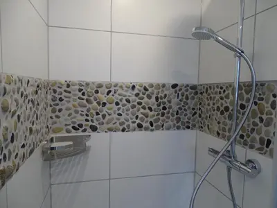 Ein Badezimmer in der Unterkunft Rheinhessen Apartment