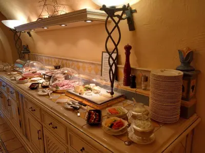 Essen im Hotel oder in der Nähe