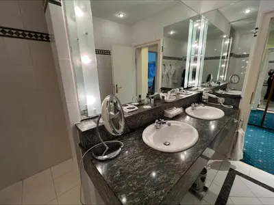 Ein Badezimmer in der Unterkunft Villa Hammerschmiede