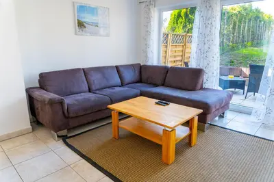 Ein Sitzbereich in der Unterkunft 153 m² Haus mit 6 Schlafzimmern für 12 Persoen