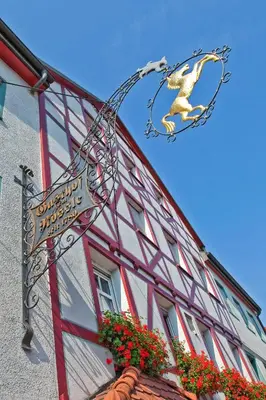 Das Gebäude in dem sich das Hotel befindet