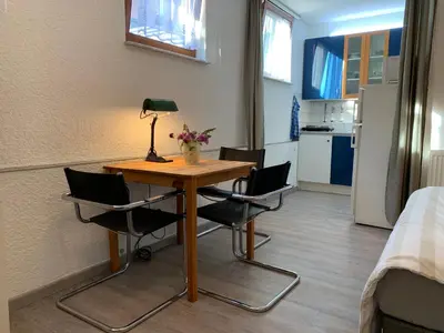 Küche/Küchenzeile in der Unterkunft Einzigartiges Apartment in toller Altstadt by Rabe - Smart-TV, Netflix, Innenhof