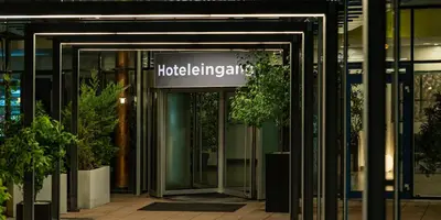Eine Fassade oder ein Eingang zu PLAZA Residence Stuttgart-Ditzingen