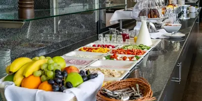 Essen im Hotel oder in der Nähe