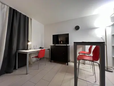Grundriss der Unterkunft Gemütliches Apartment by Rabe - Parkplatz, Smart-TV, Netflix