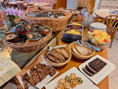 Essen im Hotel oder in der Nähe