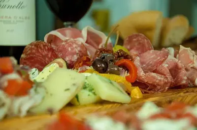 Essen in der Ferienwohnung oder in der Nähe