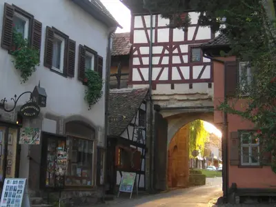 Das Gebäude in dem sich das Hotel befindet