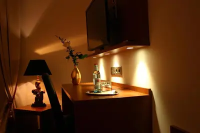 Küche/Küchenzeile in der Unterkunft Hotel Kleine Festung Germersheim