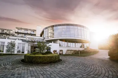 Das Gebäude in dem sich das Hotel befindet