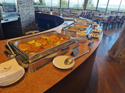 Essen im Hotel oder in der Nähe