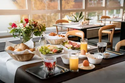 Essen im Hotel oder in der Nähe