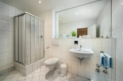 Ein Badezimmer in der Unterkunft Sunibel Inn