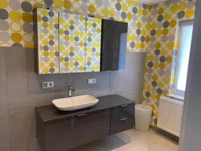 Ein Badezimmer in der Unterkunft Joanna Apartment - Weinheim