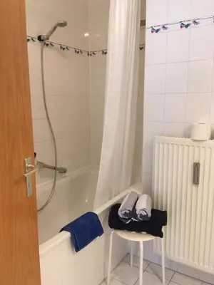 Ein Badezimmer in der Unterkunft Ferienwohnung-Ludwigsburg-City