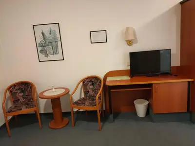 TV/Unterhaltungsangebot in der Unterkunft Hotel zur Eisenbahn
