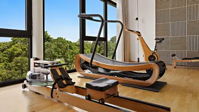 Das Fitnesscenter und/oder die Fitnesseinrichtungen in der Unterkunft Hotel Villa Medici