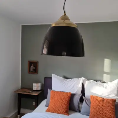 Ein Bett oder Betten in einem Zimmer der Unterkunft WEINBERG 16