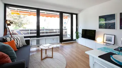 TV/Unterhaltungsangebot in der Unterkunft Glücks-Quartier 