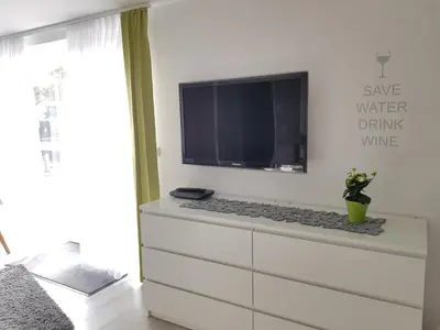 TV/Unterhaltungsangebot in der Unterkunft Gästezimmer-Apartment Heidi Hönl