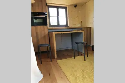 Küche/Küchenzeile in der Unterkunft Tiny Loft (Haus) im Südhessischen Ried