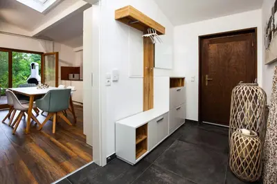 Küche/Küchenzeile in der Unterkunft Ferienwohnung - Nähe Kaiserslautern