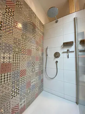 Ein Badezimmer in der Unterkunft Ferienwohnung Apfelkrönchen