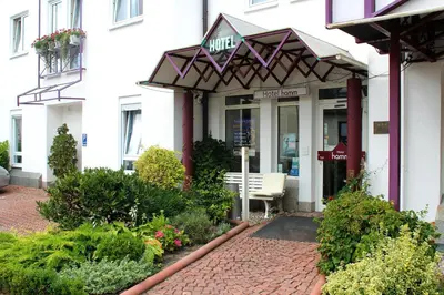 Das Gebäude in dem sich das Hotel befindet