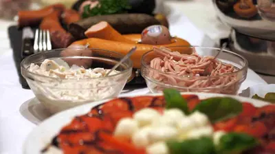 Essen im Hotel oder in der Nähe