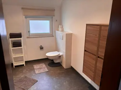 Ein Badezimmer in der Unterkunft Main Appartement-Haus - 97896 Freudenberg