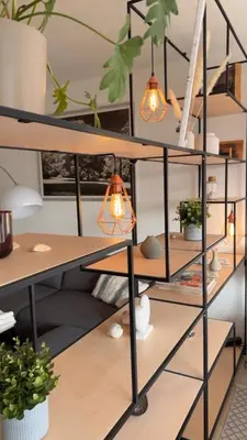 Ein Etagenbett oder Etagenbetten in einem Zimmer der Unterkunft 'Das kleine Feine' - Ruhige, helle Ferienwohnung mit Parkplatz und Balkon