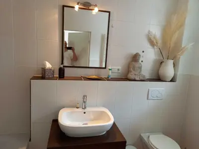 Ein Badezimmer in der Unterkunft Muemling Apartment 2