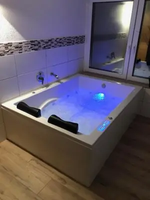 Ein Badezimmer in der Unterkunft Grimm´s Landhaus