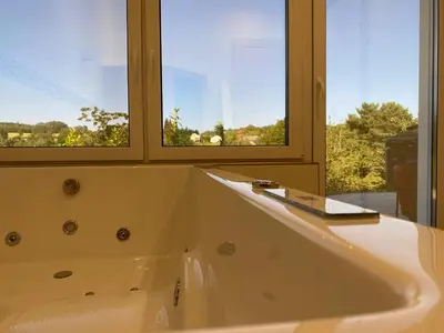 Ein Badezimmer in der Unterkunft Grimm´s Landhaus
