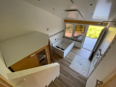 Ein Bett oder Betten in einem Zimmer der Unterkunft Grimm´s Landhaus